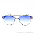 Outdoor fashion metal Girls sunglasses